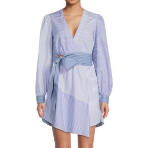 Bailey 44 Dress Gem Stripe Cotton Mini Dress